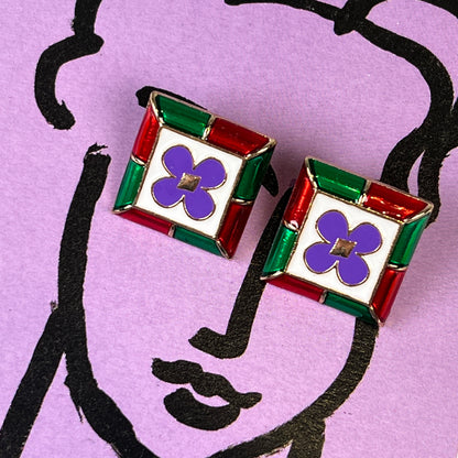 Quadrant Garden Earrings