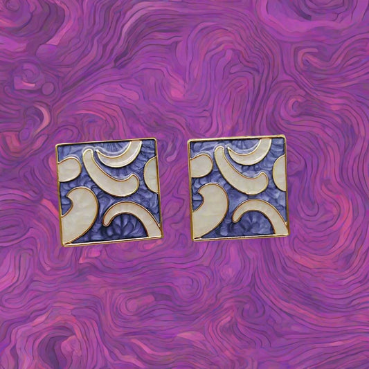 Nocturnal Lavender Earrings